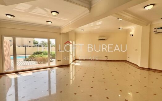 Family Compound Villa 3BR + Office |Utilities Free