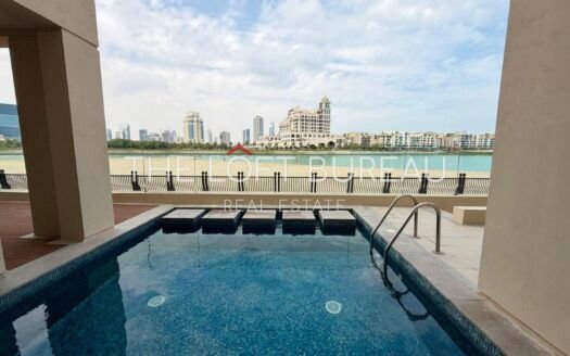 Beachfront Pool Villa Abraj FF 5BR + Bills No Fee