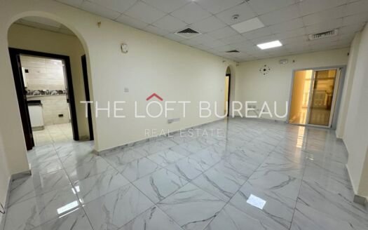 Spacious 2BR | Unfurnished | Big Closed Balcony